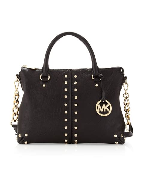 michael kors matte black|Women's Black Designer Handbags .